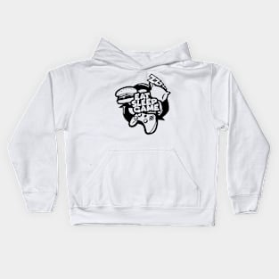 Eat Sleep Game - Gamers Gift Kids Hoodie